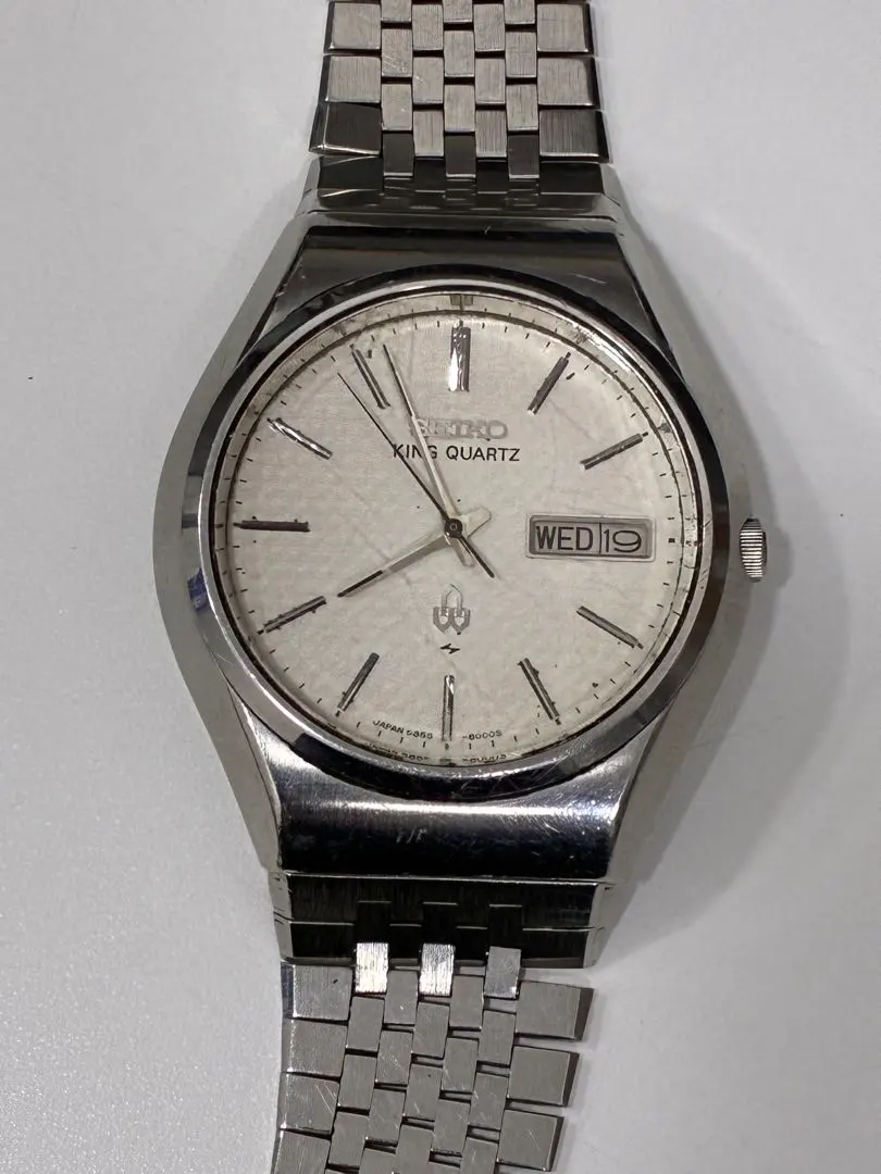 セイコー キングクォーツ メンズ腕時計
