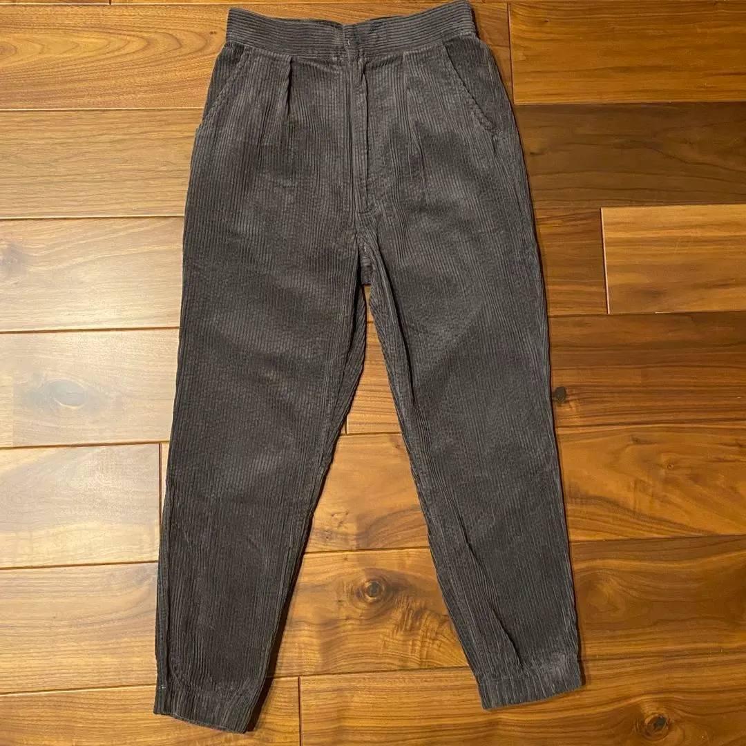 OP オーシャンパシフィック コーデュロイ プリーツ パンツ ベルベルジン