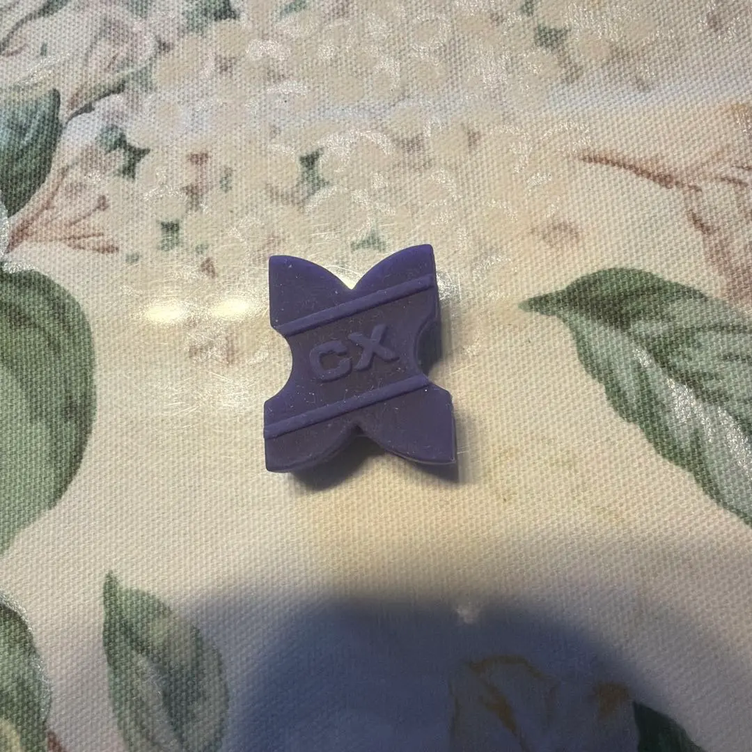 テニスラケット振動止め　CX 紫　パープル