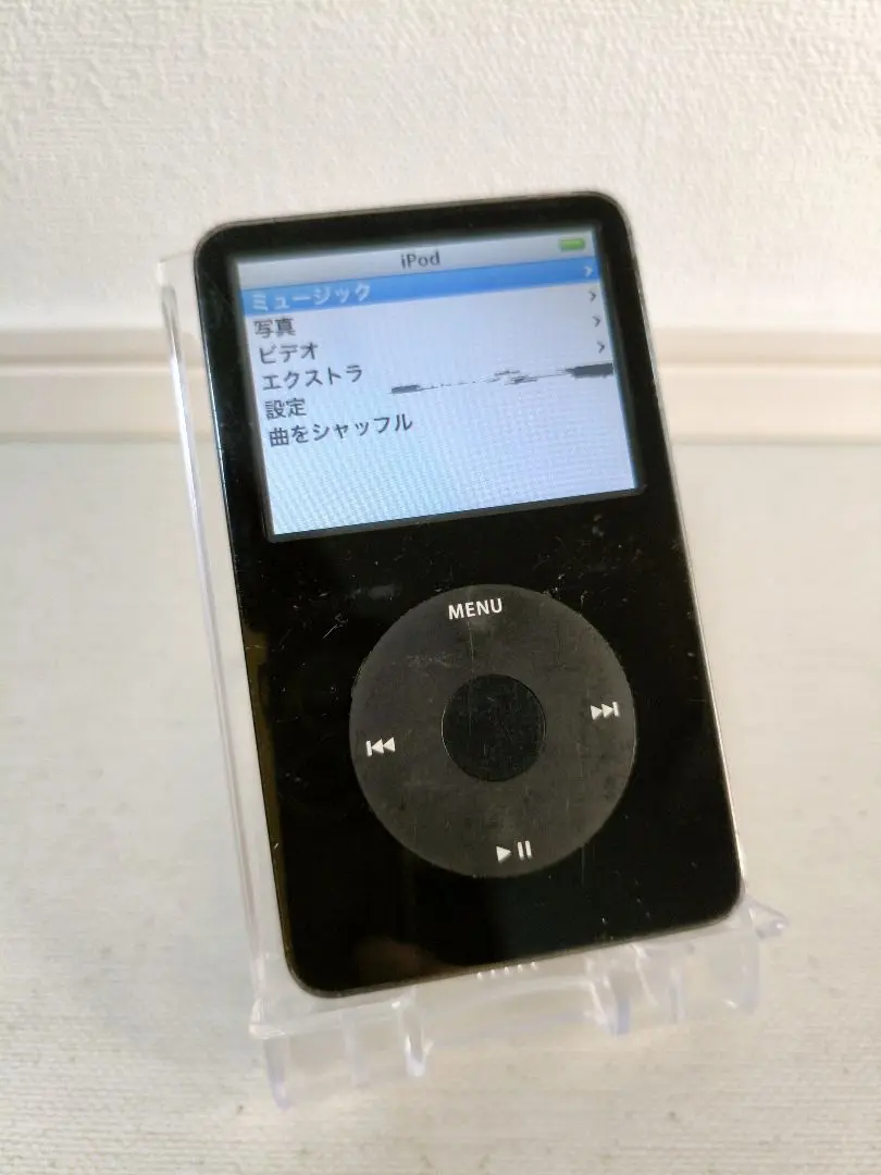 iPod classic 30GB 動作確認済み