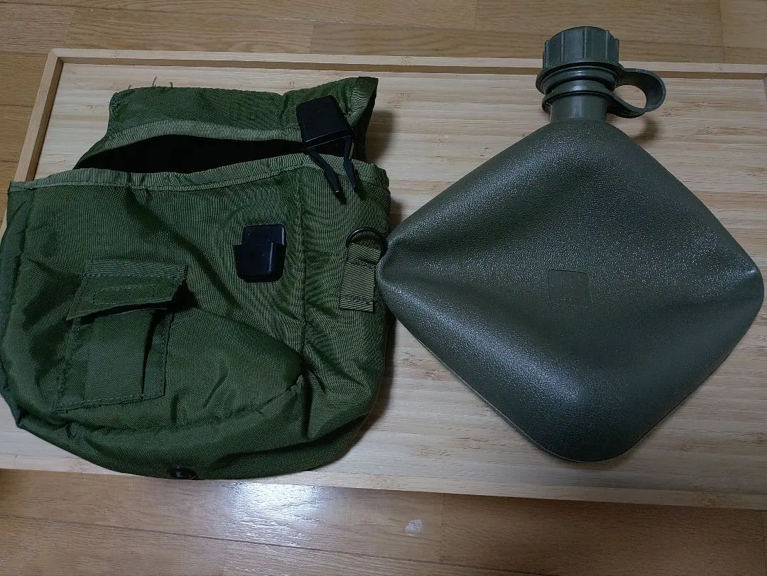 米軍 2クォート・キャンティーン＆カバー