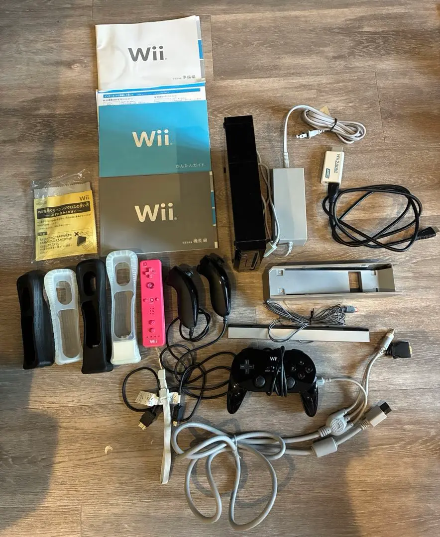 Wii本体　コントローラー等セット 楽天市場】Wii 本体 リモコン1個 すぐ遊べるセット(シロ) GC純正