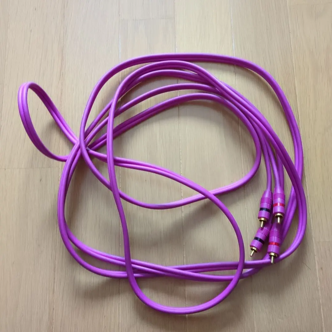 RCAオーディオケーブル 高音質定義　オス