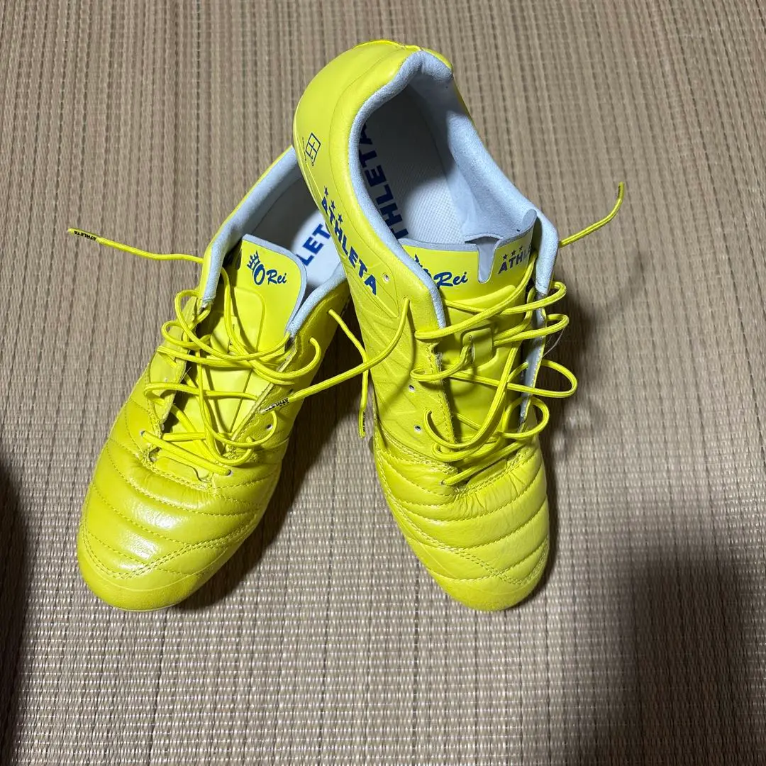 ATHLETA Ｏ-Rei T7 サッカーシューズ スパイク イエロー