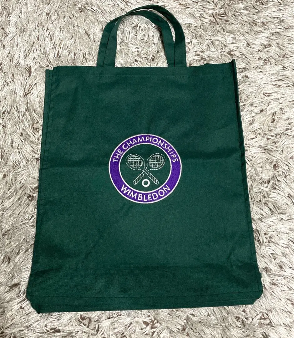ウィンブルドン 公式トートバッグ グリーン