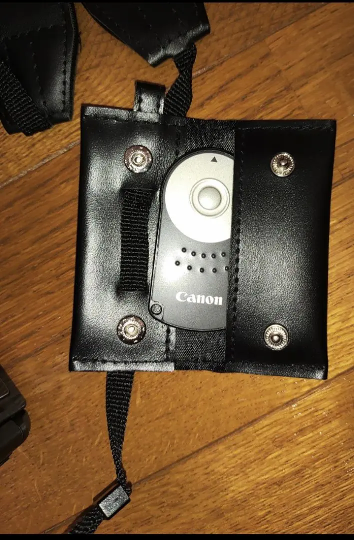 ネイビー キヤノン CANON RC-6 リモコン等 収納用 ソフトケース 代品