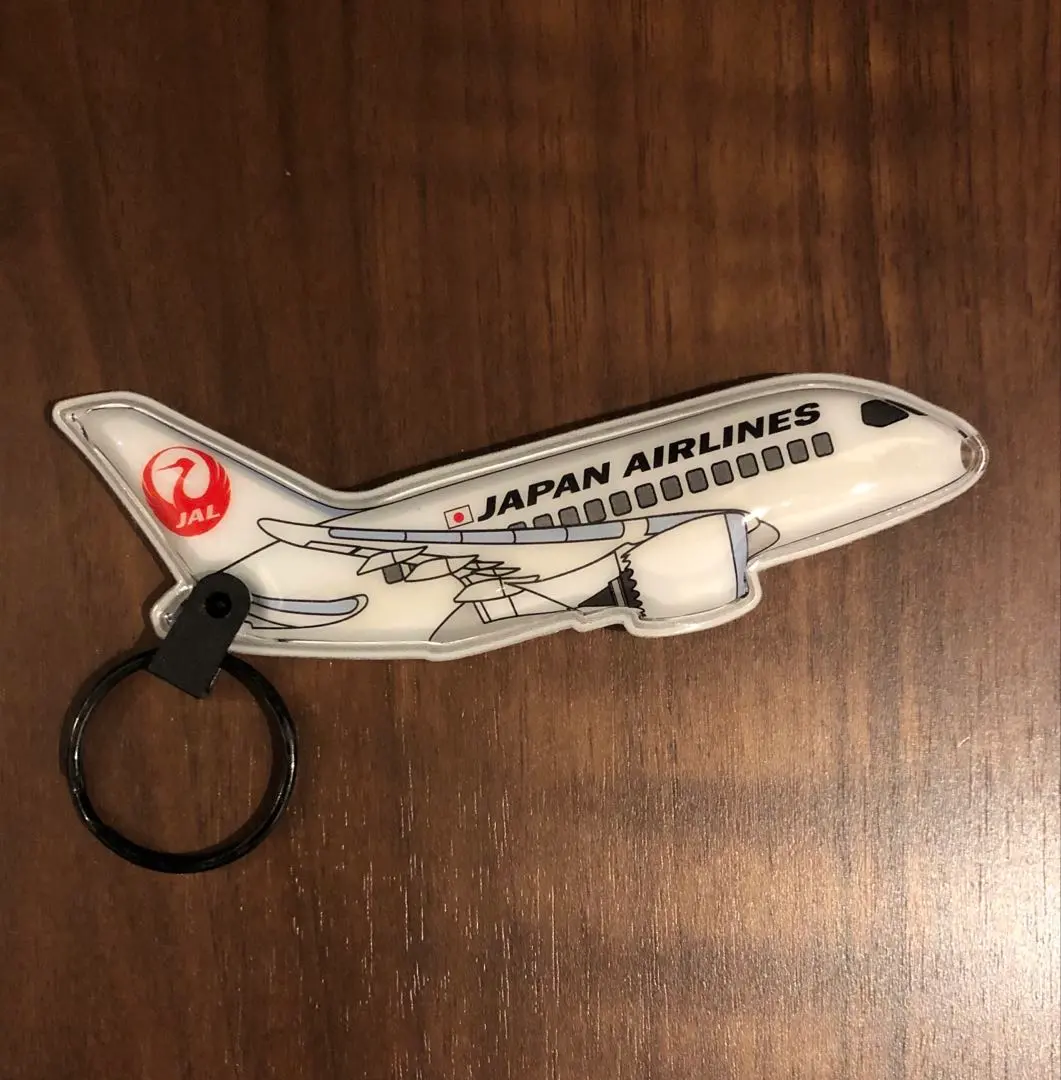JAL B787 LEDライト キーホルダー