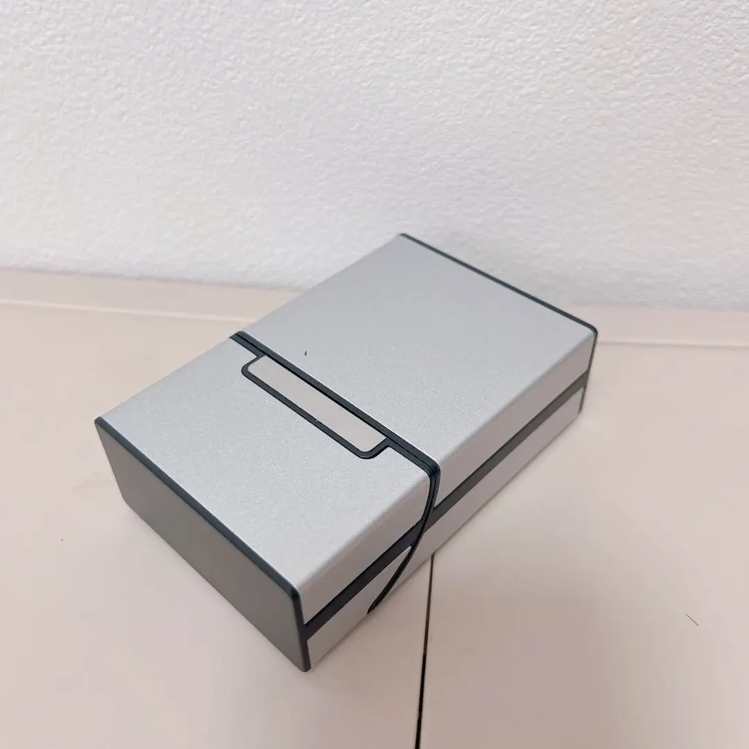 ✦シガレットケース タバコケース 防水 アルミ シルバー 20本