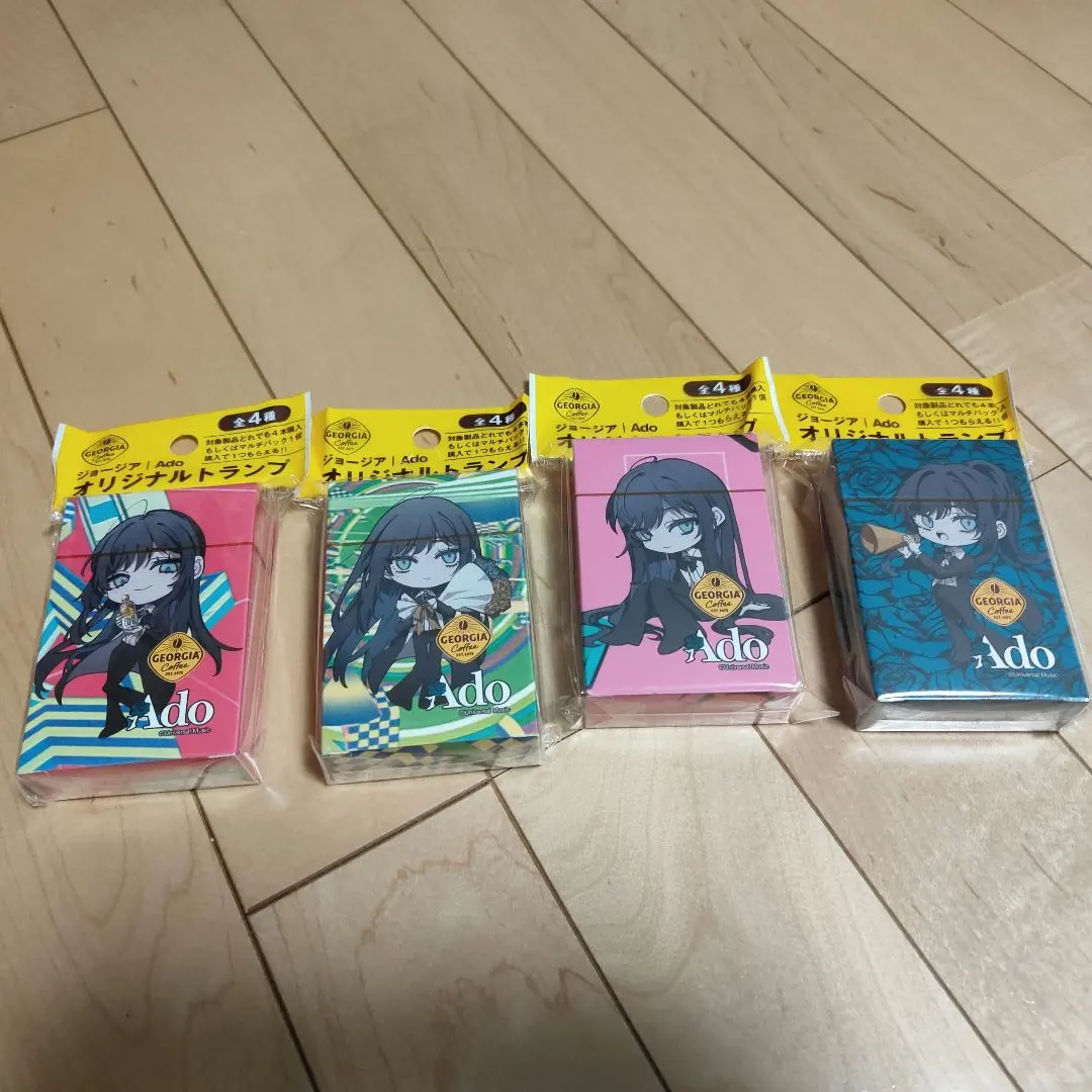 Ado トランプ 4個セット
