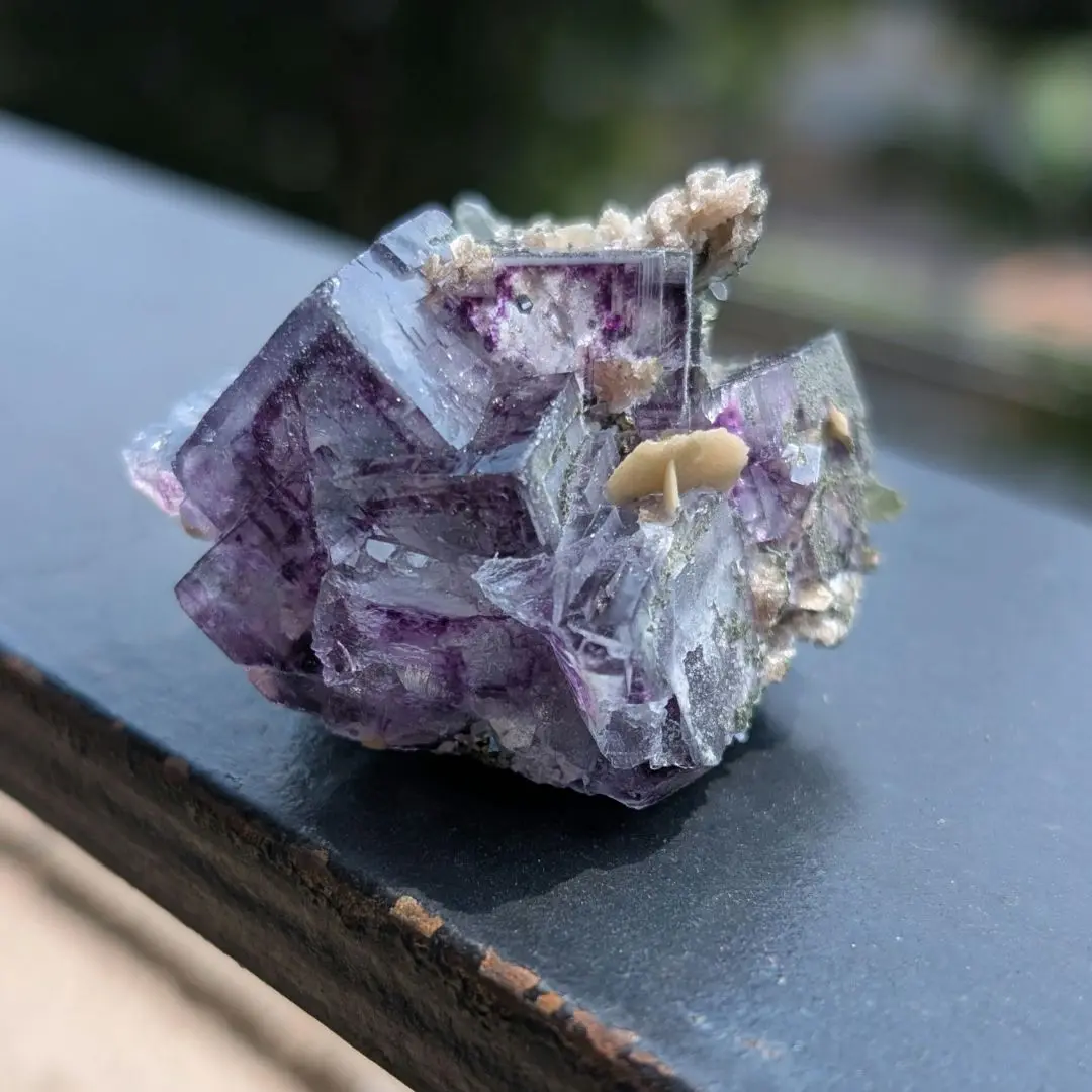 【レア】　ヤオガンシャン　フローライト　蛍石　ミネラル　鉱物　ゾーニング