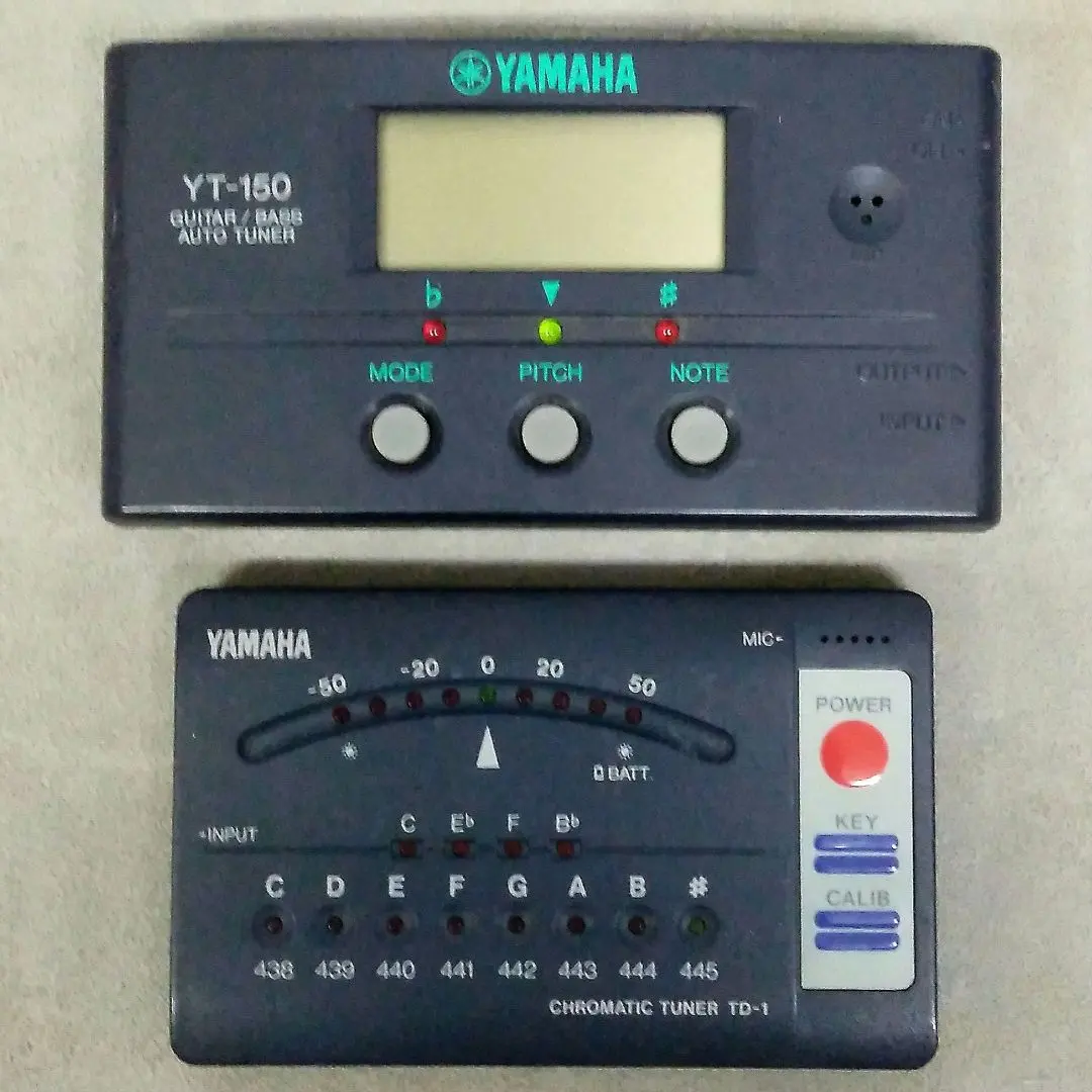 ★ヤマハ　クロマチックチューナーTD-1　ギター/ベースチューナーYT-150
