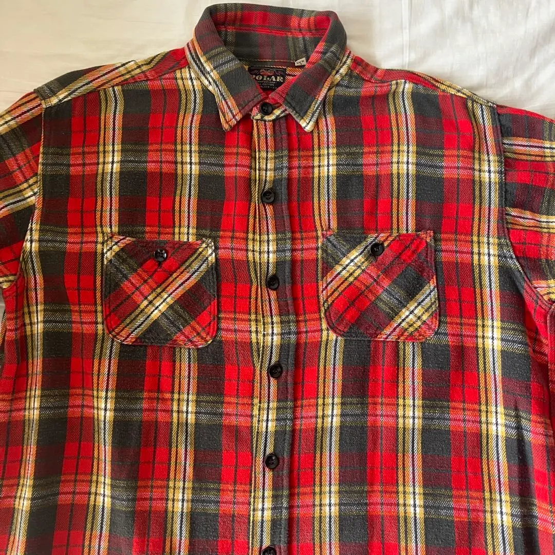 vintage POLAR ネルシャツ ビンテージ 60s