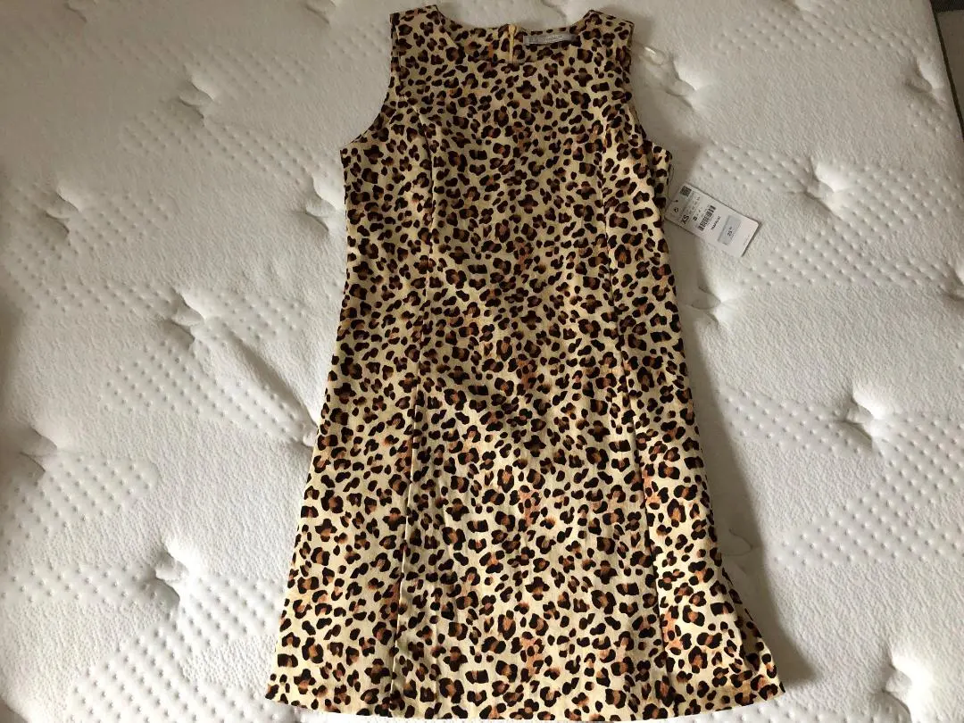 ZARA レオパードストレッチワンピース サイズXS