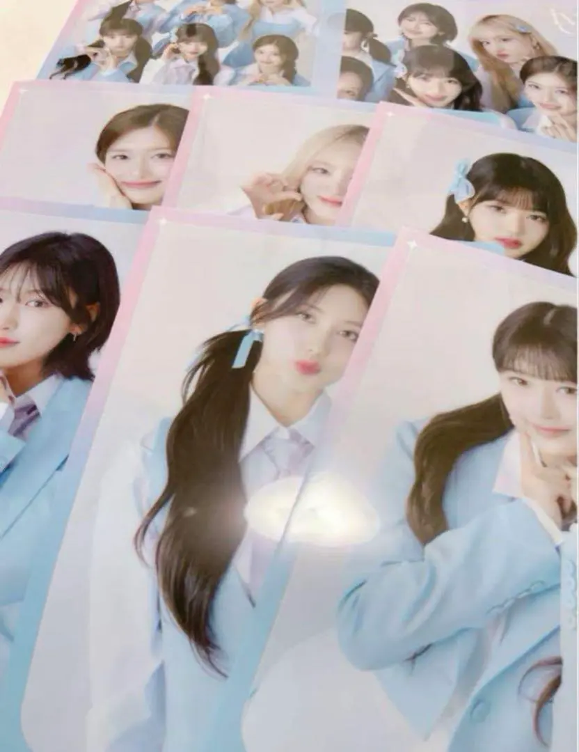 ive トレカ　ガチャ　クリアファイル　コンプリート限定全種8枚セット