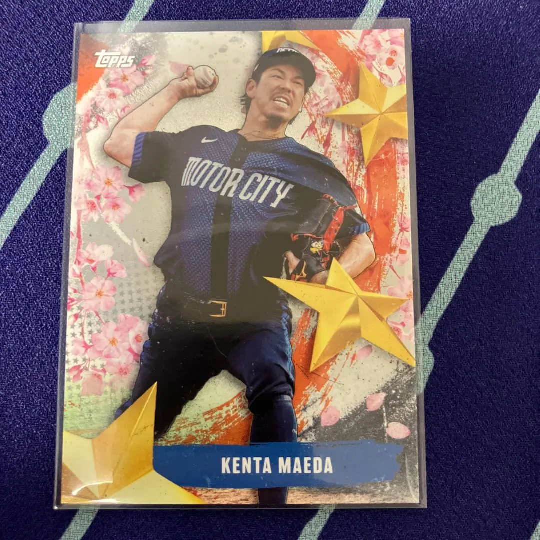 前田健太 デトリオトタイガース 2025 topps 東京シリーズ MLB