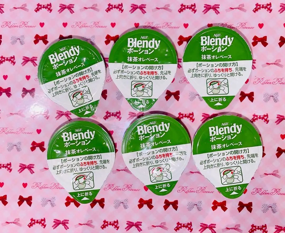 Blendy ポーション 抹茶オレベースꕤ︎︎·͜·6個