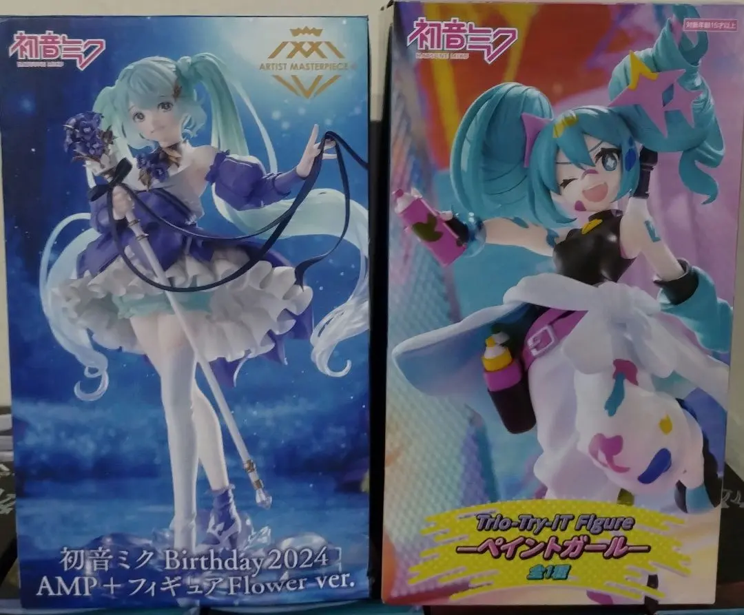 初音ミク　フィギュア　箱付き　まとめ　セット　9個セット Amazon.co.jp: Max Factory キャラクター・ボーカル・シリーズ01