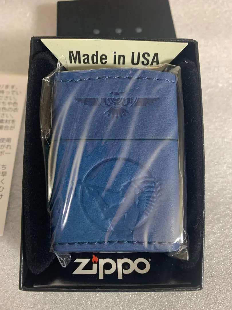 アメリカンスピリット zippo 2021年製 本革（限定500個・未使用品）