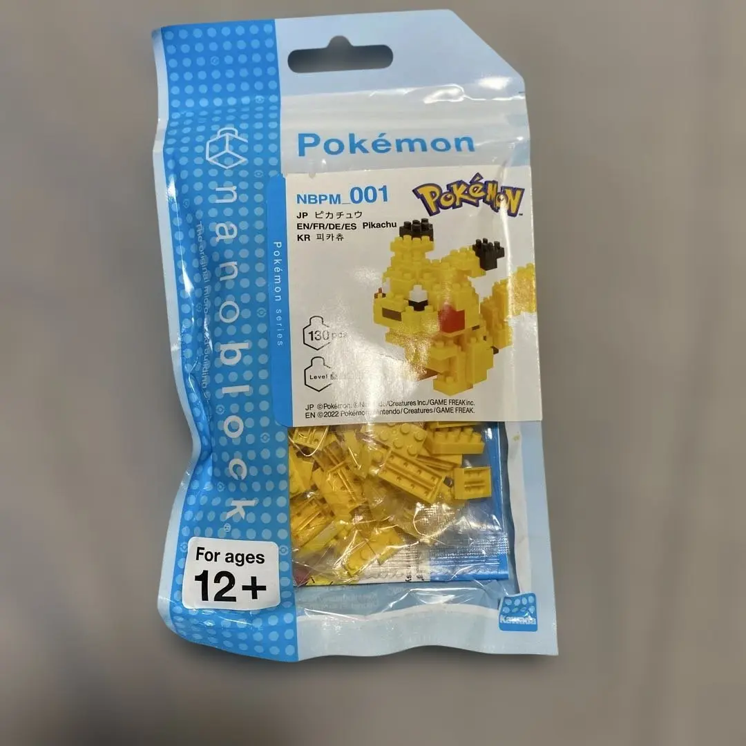 nanoblock ピカチュウ ブロックセット　ナノブロック　ポケモン