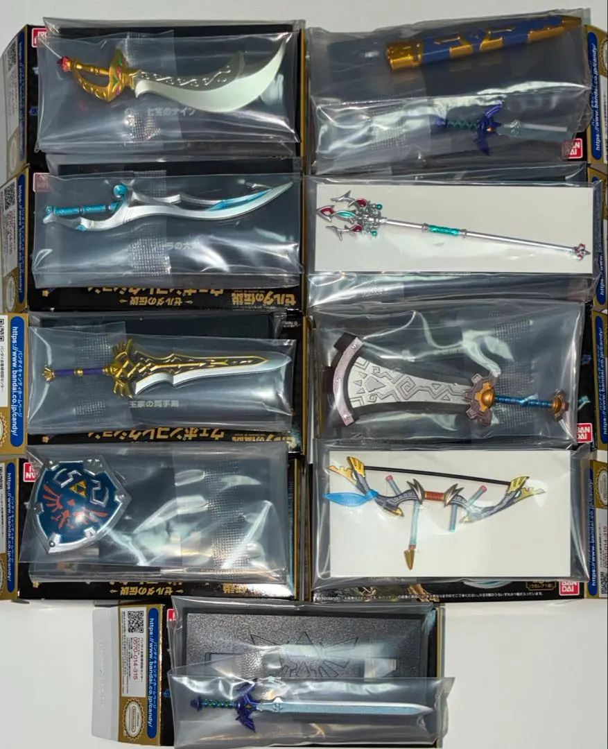 ゼルダの伝説 ウェポンコレクション 全9種 コンプリート レア マスターソード