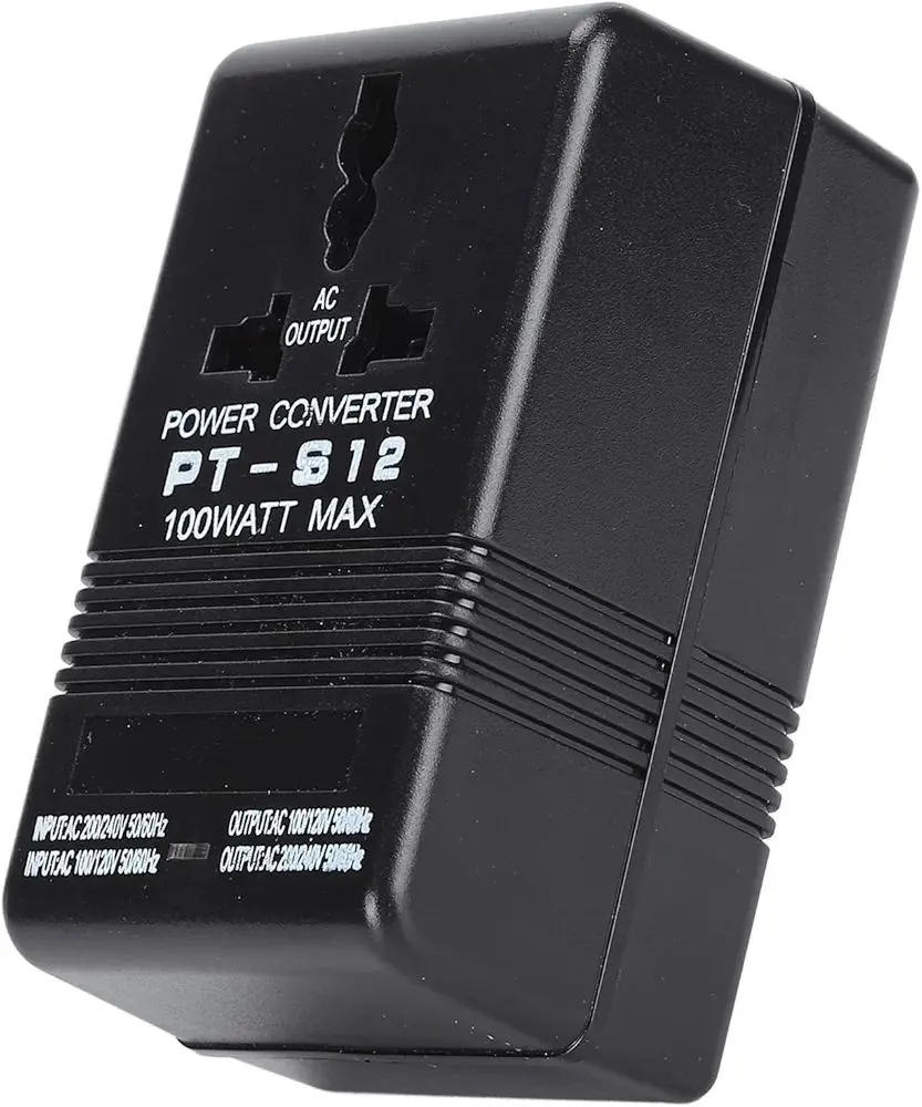 電源変換アダプタ 海外変換プラグ 電圧コンバータ AC 100v-120v