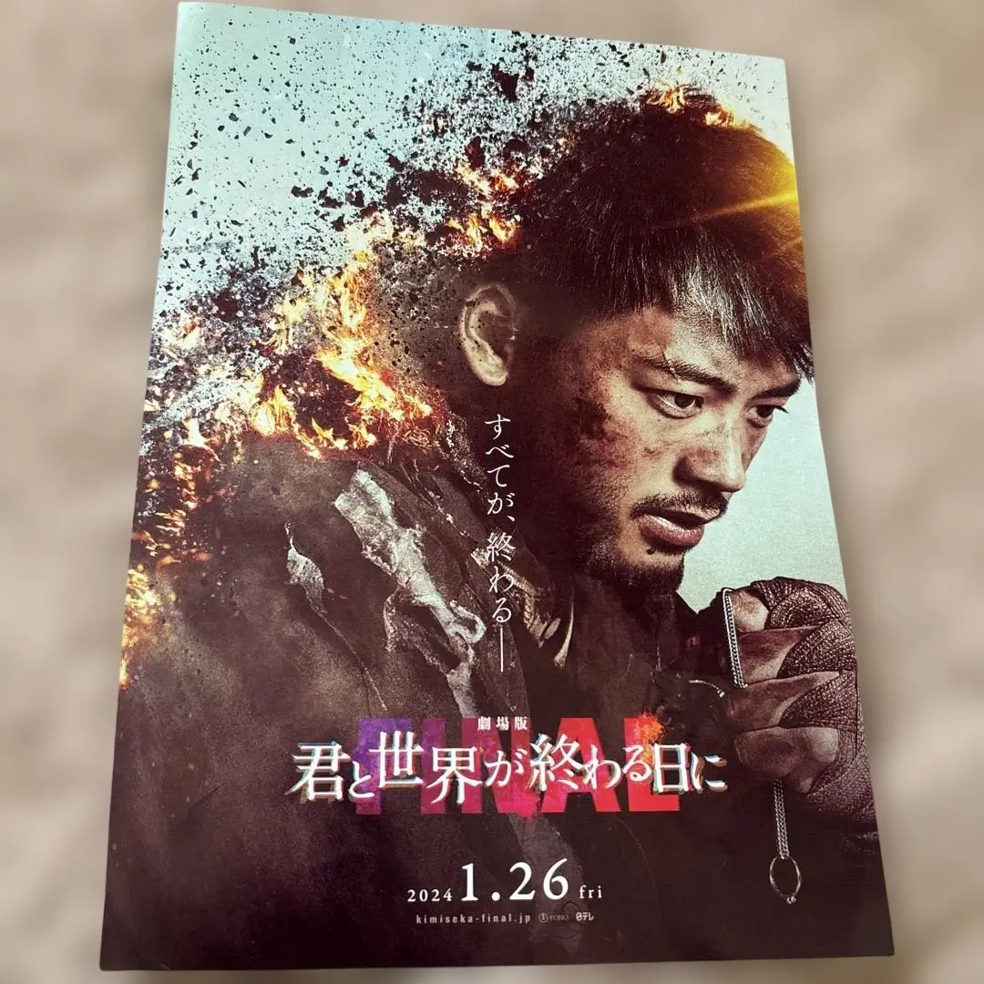君と世界が終わる日に　映画フライヤー