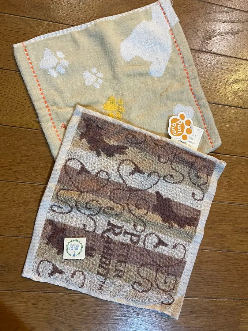 ハンドタオル二枚　新品未使用