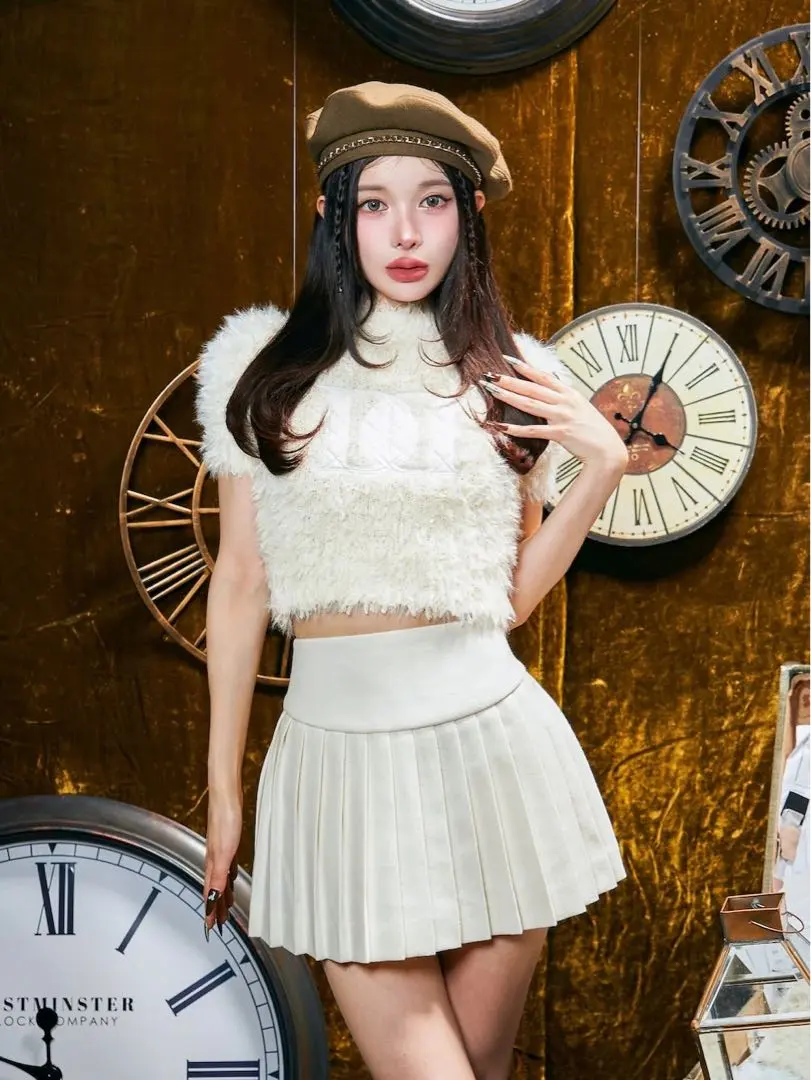 ファンシーヤーンニットトップス