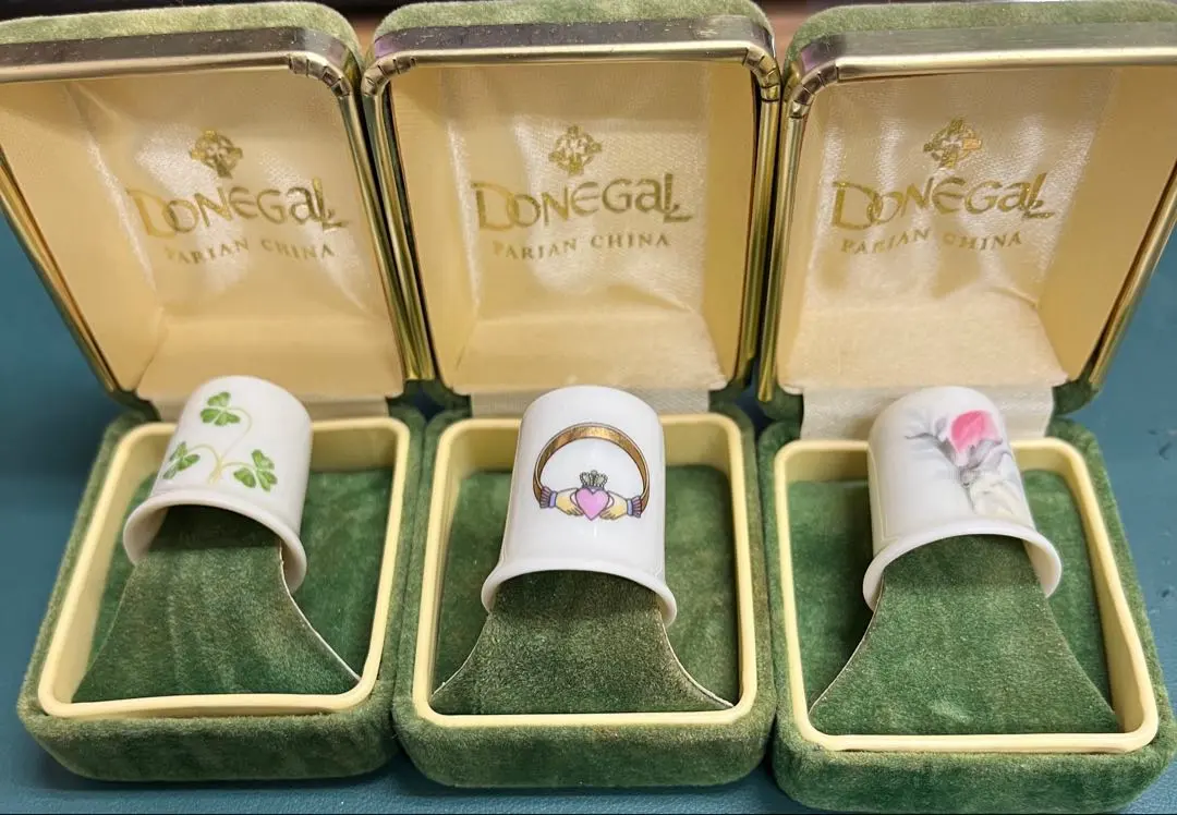 ＊シンブル Donegal Parian China 3個セット