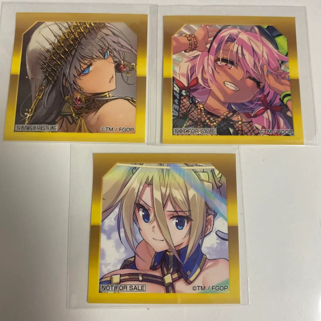 FGO 最終再臨展 特典ステッカー 3枚セット