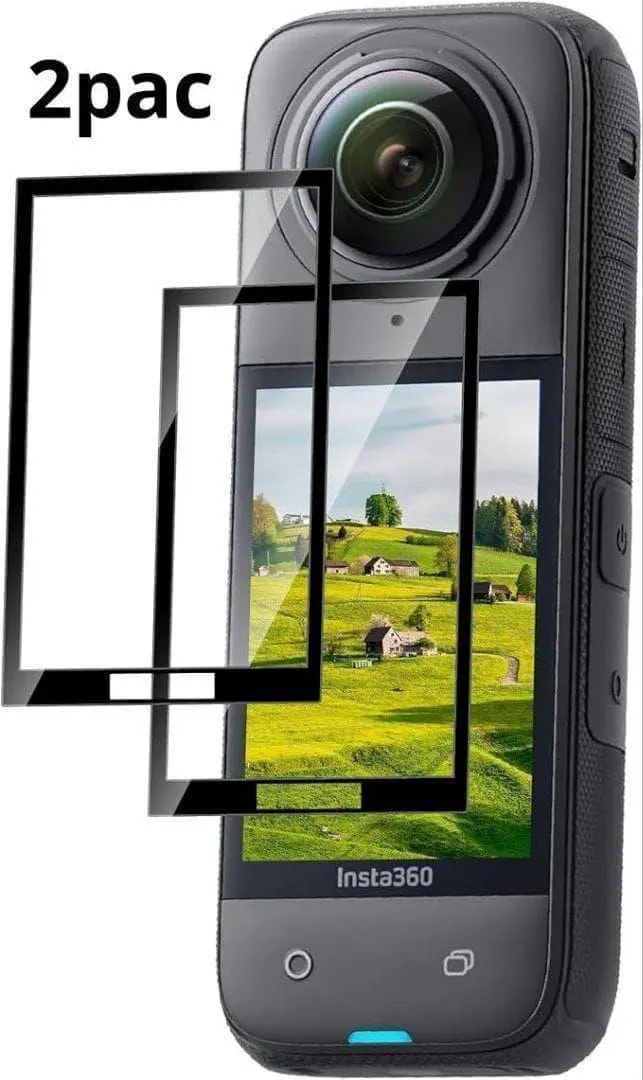 Insta360 X4⭐️ガラスフィルム 2枚セット 保護フィルム