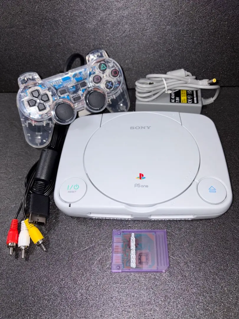 PSone プレイステーションONE 本体セット 【周辺機器新品】