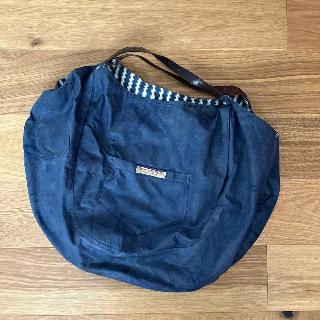 【希少】Les Habits Neufs レザビヌフ レザーハンドル トート