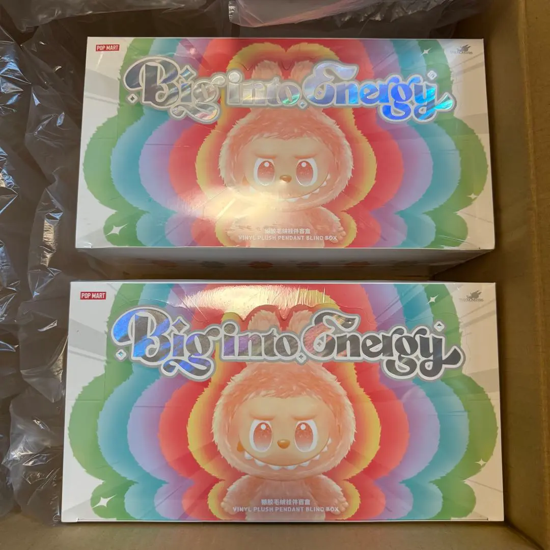 LABUBU Big into Energy ぬいぐるみ シリーズ アソート