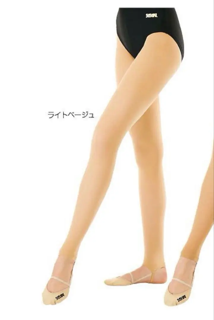 【SASAKI】タイツ　フリーサイズ　ライトベージュ