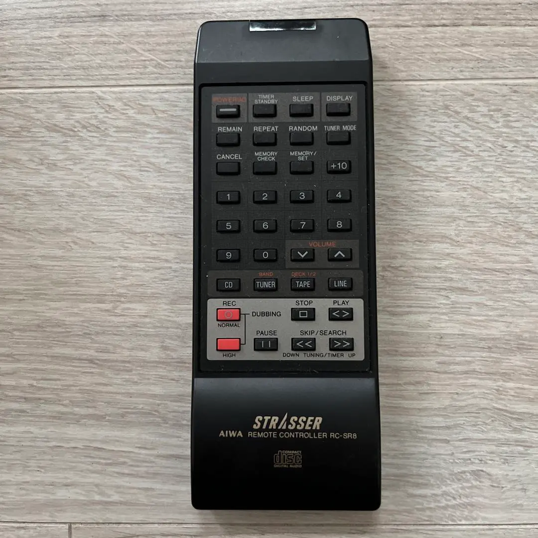 AIWA リモコン RC-SR6 動作未確認