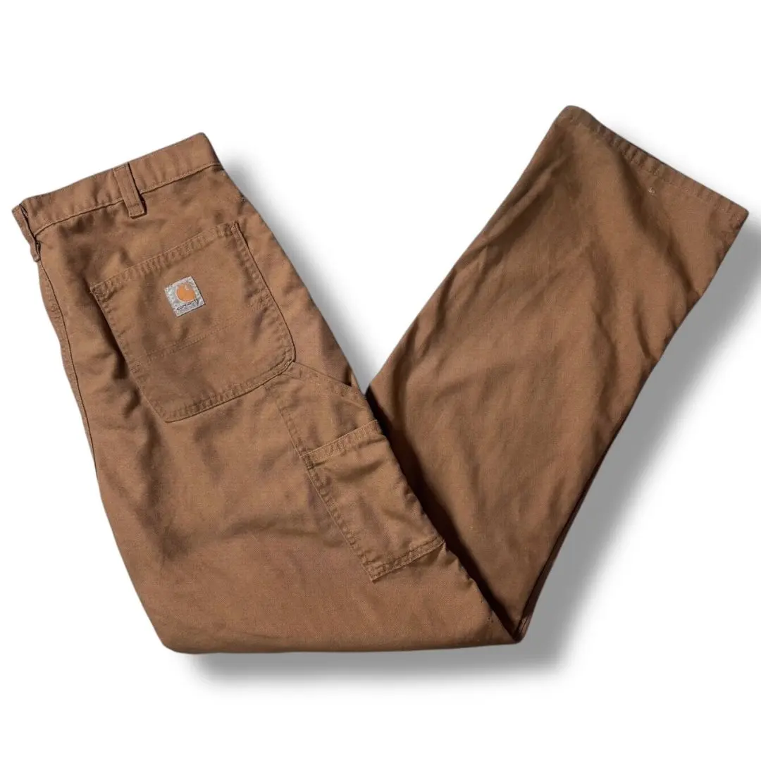 古着 Carhartt ダック地 ペインターパンツ W34 ダンガリーフィット