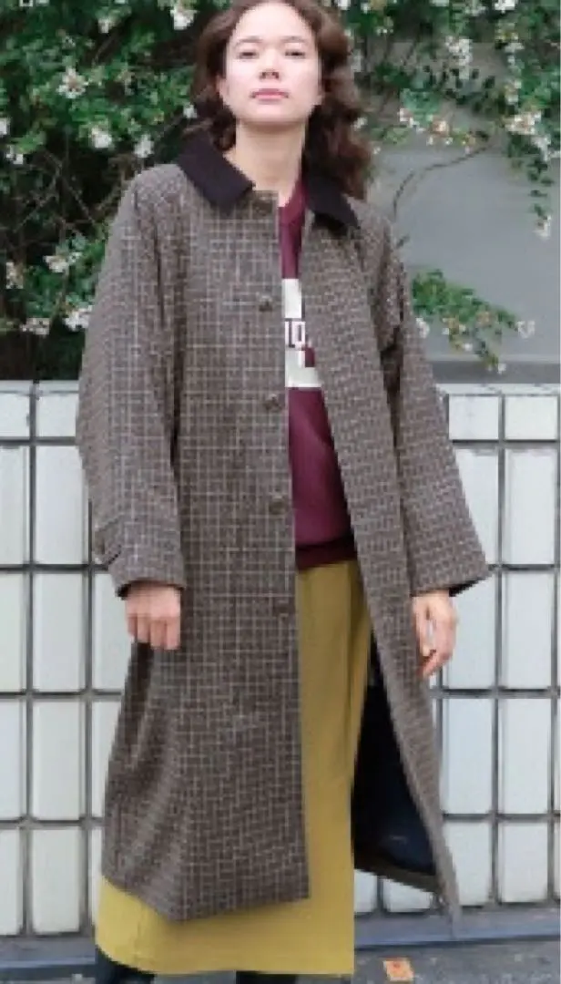 ★11/10までお値下げ中★ 【美品】 ウーリーテックステンロングコート