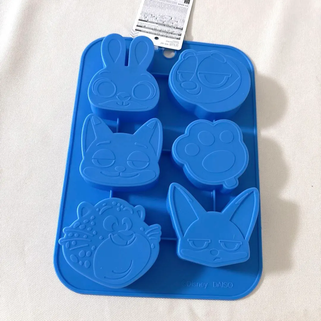 【新品未使用タグつき】ズートピアシリコンモールド