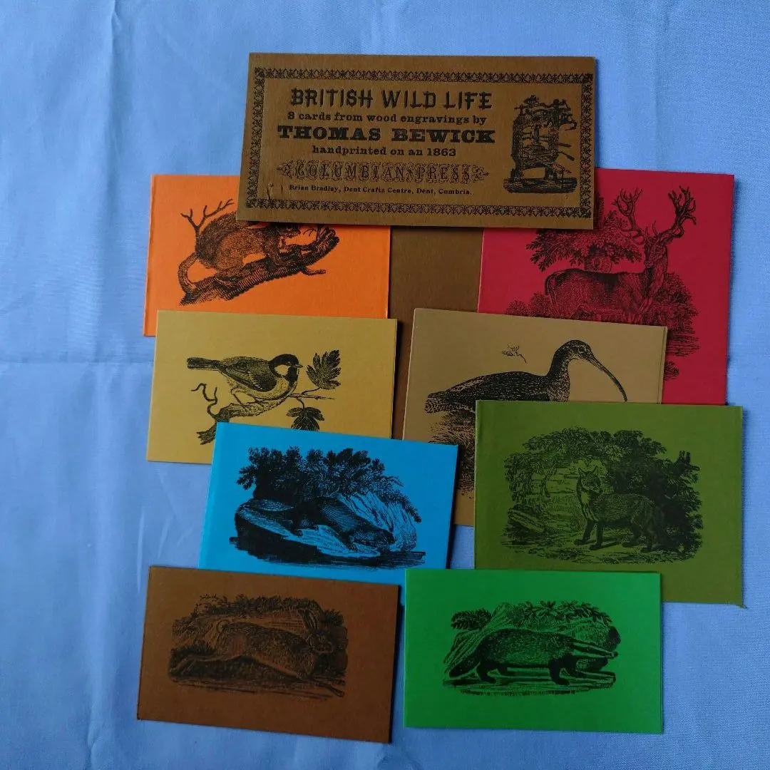 トマス・ビューイック　BRITISH WILD LIFE 8点セット