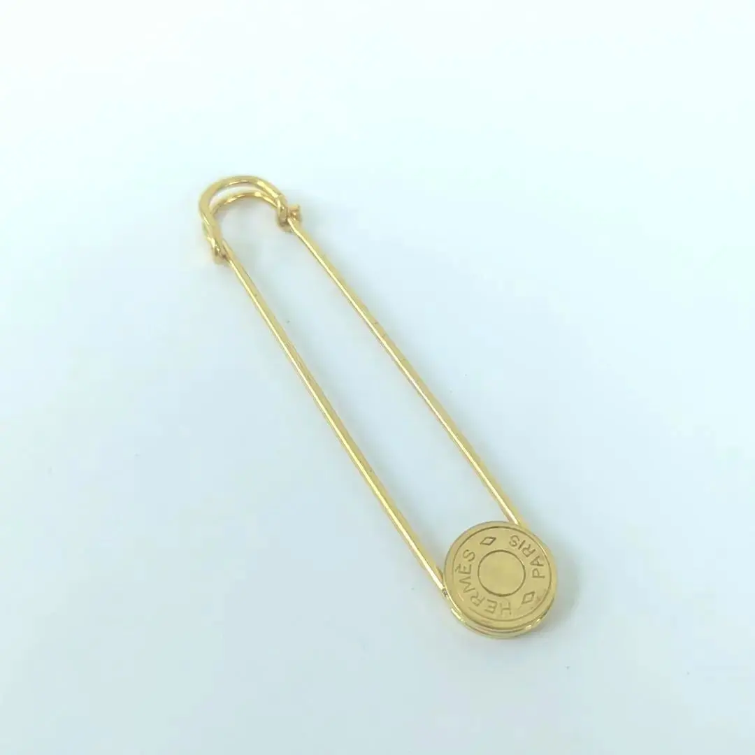 HERMES エルメス セリエ ピンブローチ ゴールドカラー