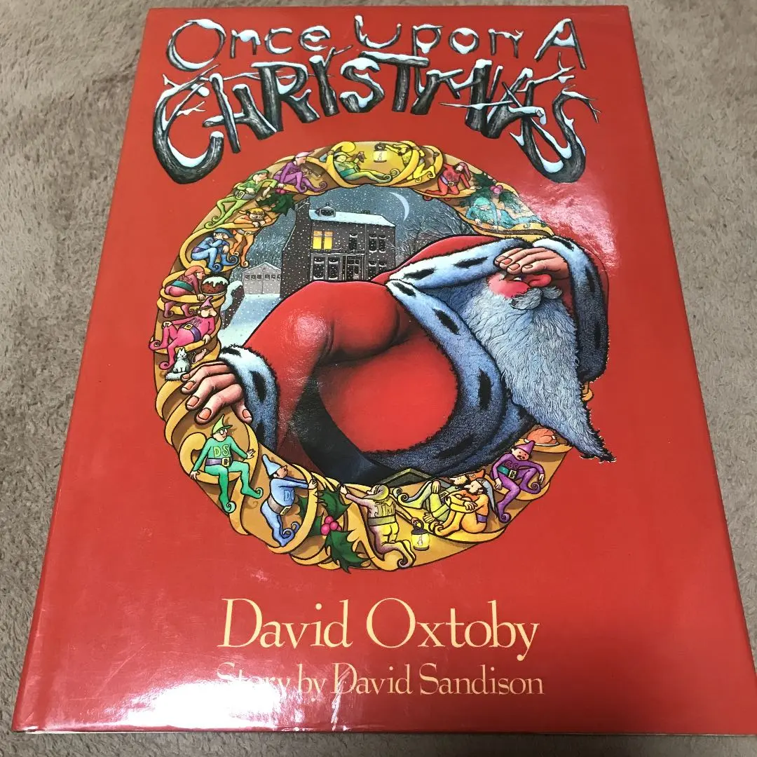 David Oxtoby Once upon a Christmas 洋書　絵本