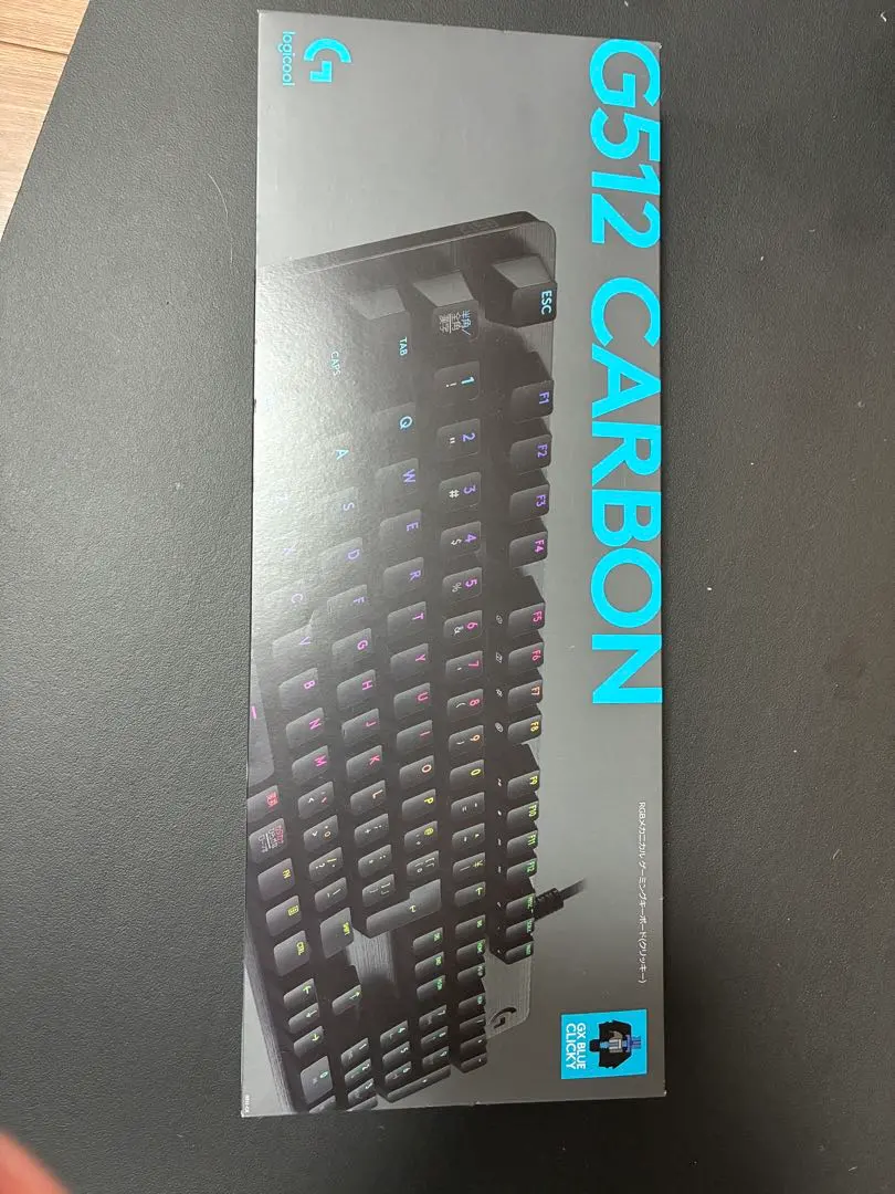 Logicool G512 CARBON キーボード（青軸） 【説明欄必読】