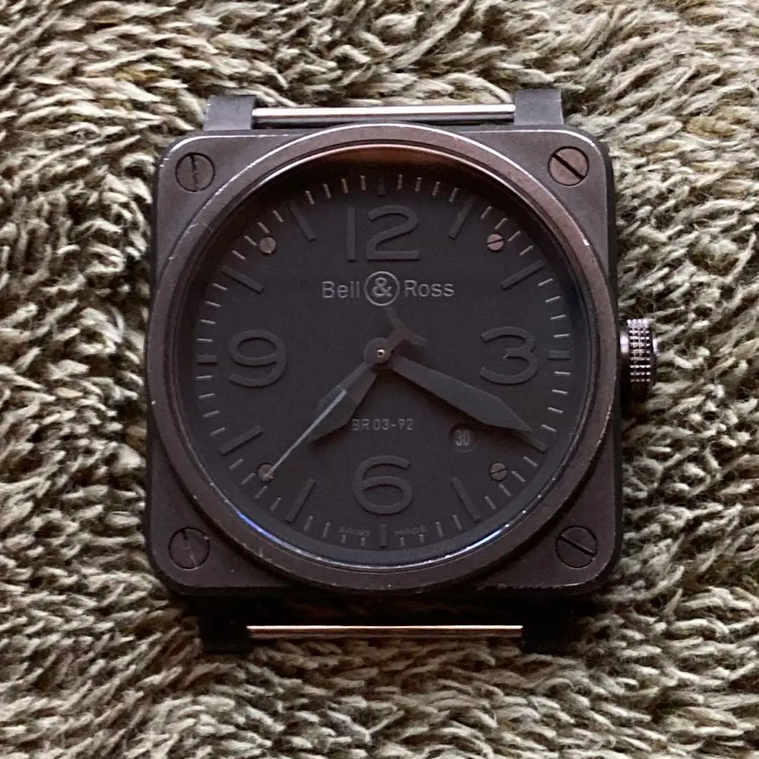 ベル&ロスBell&Ross BR03-92 ファントム　デイト自動巻きメンズ