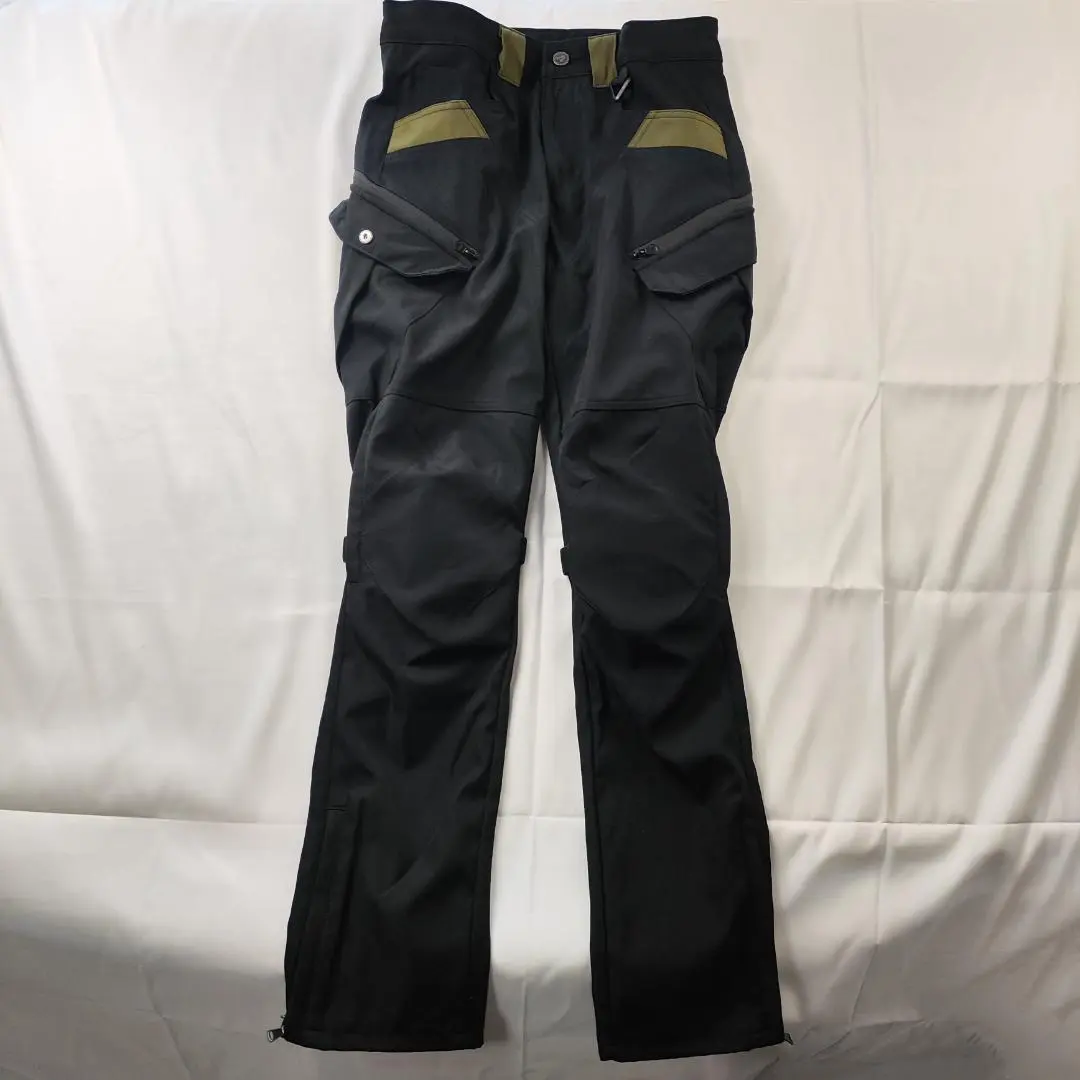 訳あり　美品　VOLERO　ライディングパンツ　バイク　プロテクター付　黒　S