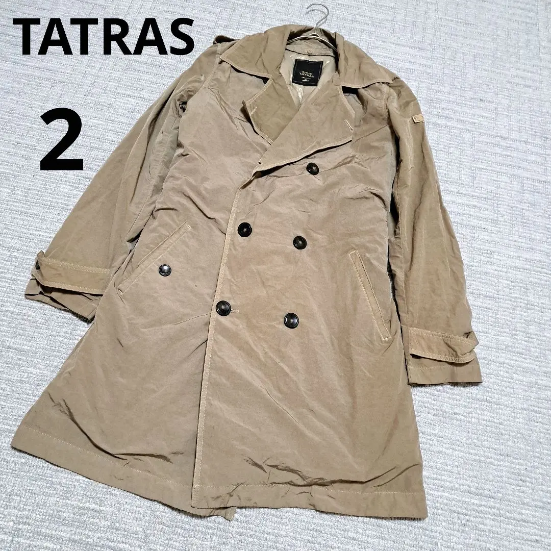 TATRAS タトラス ダブルブレストジャケット トレンチコート ダウン付き 2
