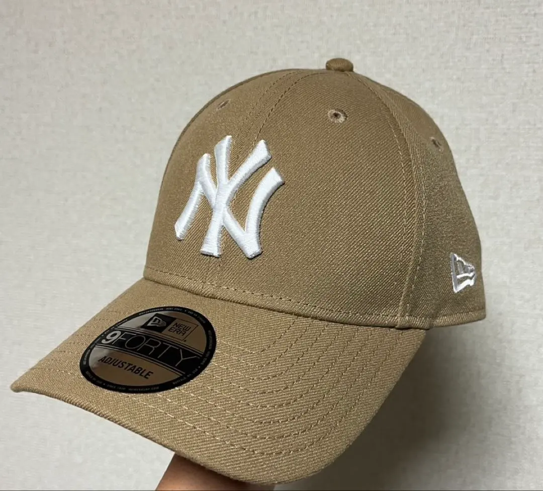 NEW ERA 9forty ベージュ