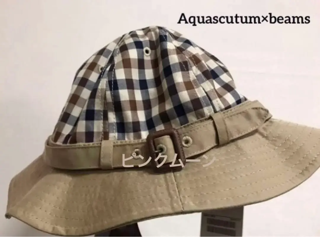 【別注】Aquascutum beams ハット