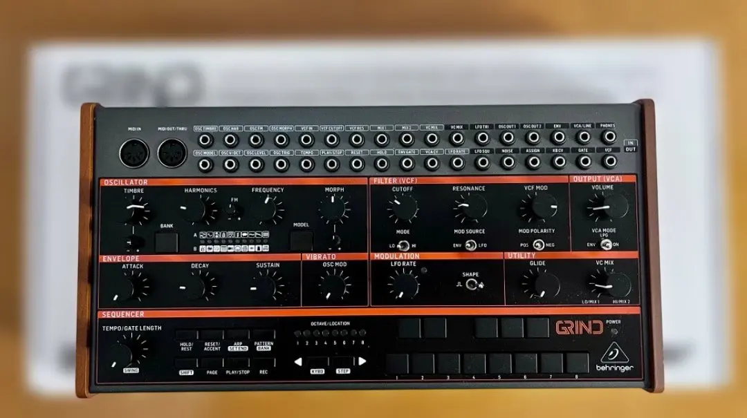 BEHRINGER GRIND セミモジュラーシンセサイザー・DAW・MTR