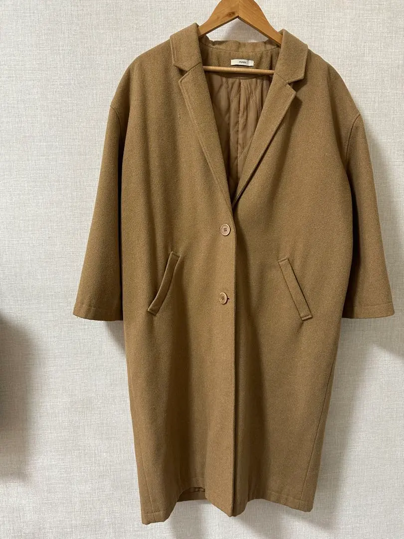 mystic チェスターコート ブラウン